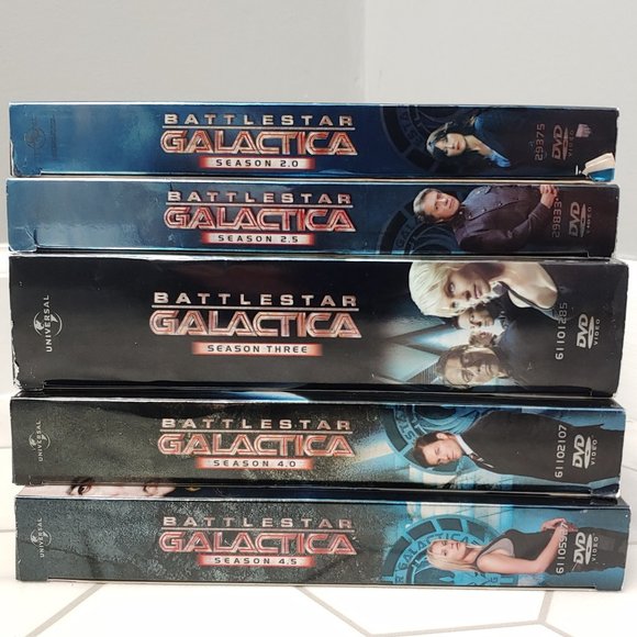 BATTLESTAR GALACTICA Collector Series Seasons 2, 2.5, 3, Razor, 4&4.5 -19 discs. - Picture 3 of 14